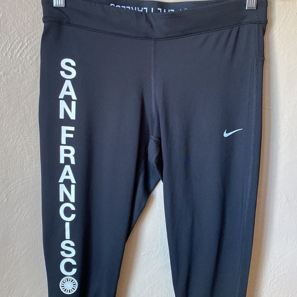 Nike Soul Cycle San Francisco Leggings Size Medium - Picture 2 of 7